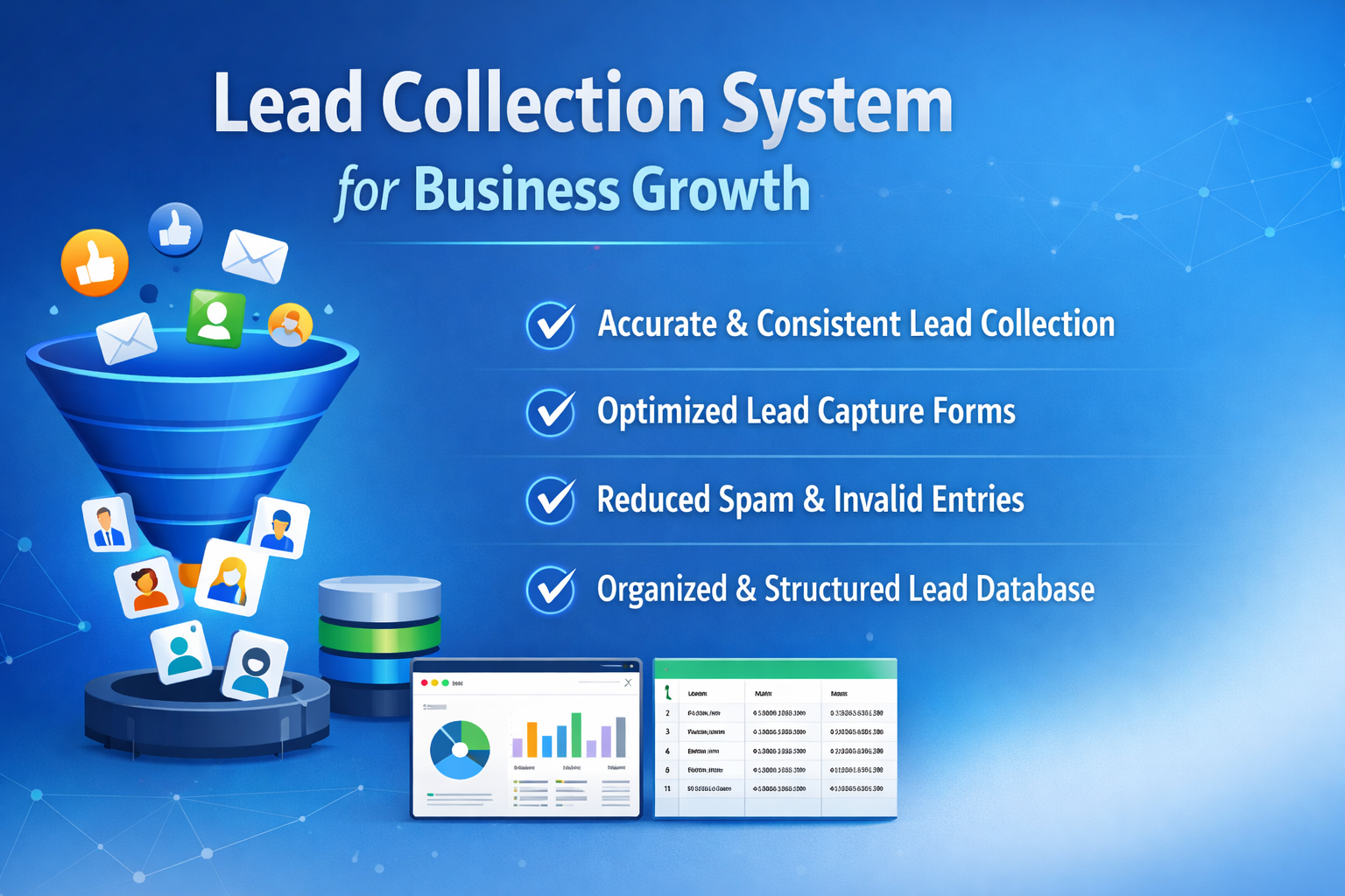 Lead Collection System for Business Growth